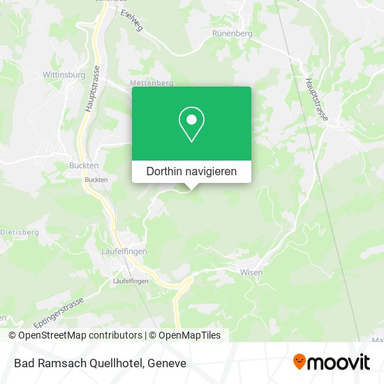 Bad Ramsach Quellhotel Karte