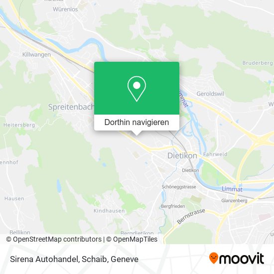 Sirena Autohandel, Schaib Karte