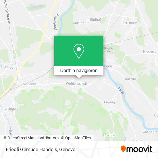 Friedli Gemüse Handels Karte