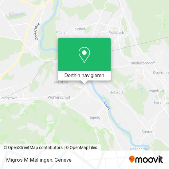 Migros M Mellingen Karte