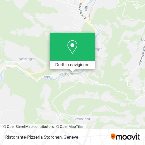 Ristorante-Pizzeria Storchen Karte