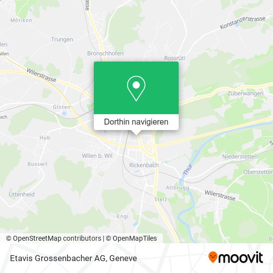 Etavis Grossenbacher AG Karte