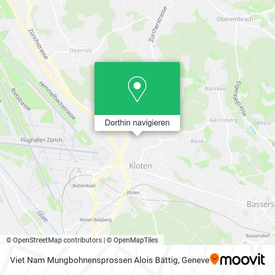 Viet Nam Mungbohnensprossen Alois Bättig Karte