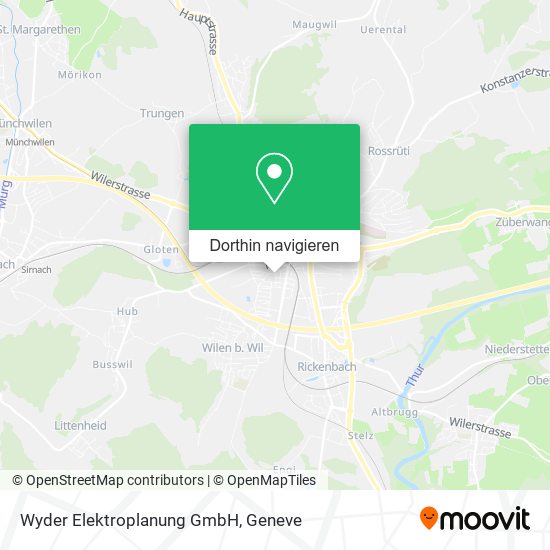 Wyder Elektroplanung GmbH Karte