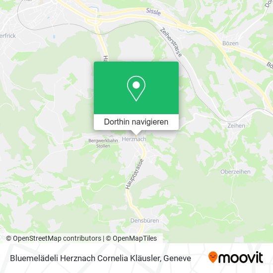 Bluemelädeli Herznach Cornelia Kläusler Karte