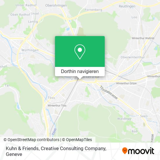 Kuhn & Friends, Creative Consulting Company Karte