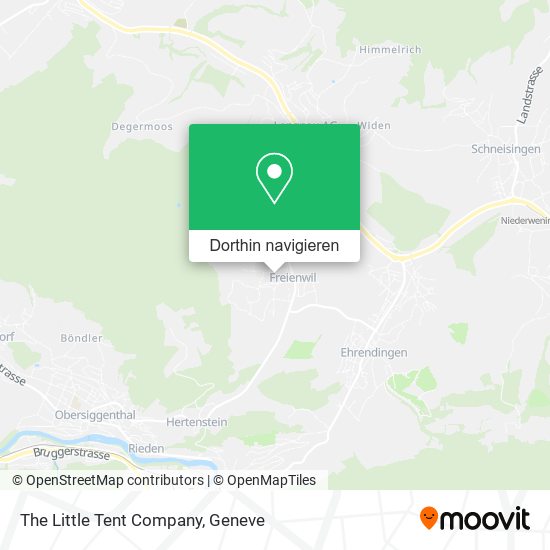The Little Tent Company Karte
