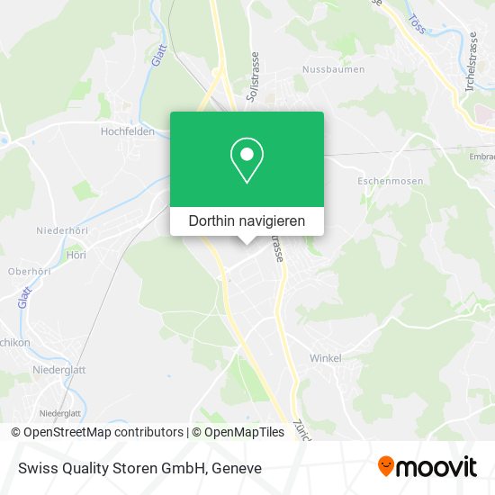 Swiss Quality Storen GmbH Karte