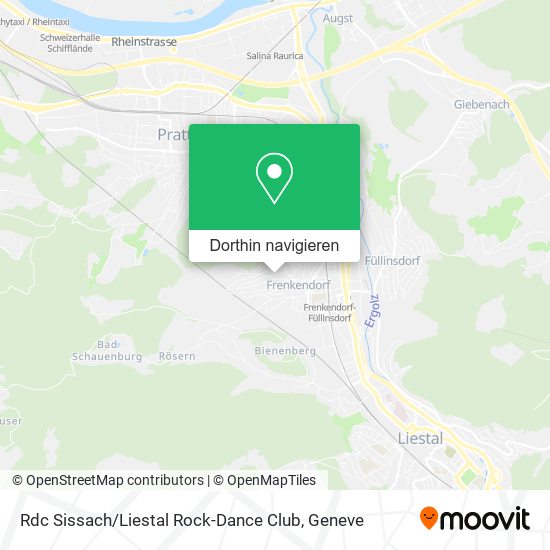 Rdc Sissach / Liestal Rock-Dance Club Karte