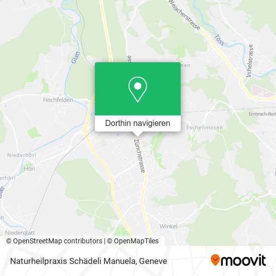 Naturheilpraxis Schädeli Manuela Karte