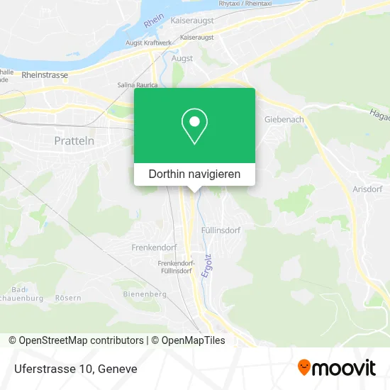 Uferstrasse 10 Karte