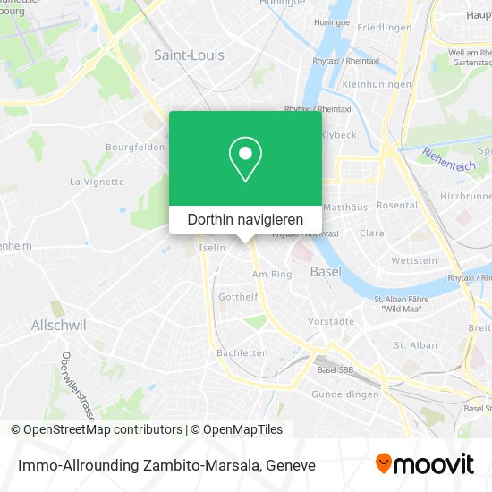 Immo-Allrounding Zambito-Marsala Karte
