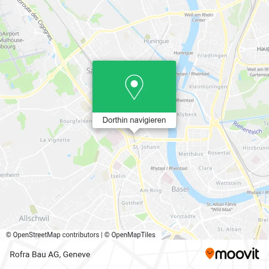 Rofra Bau AG Karte