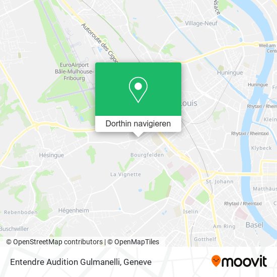 Entendre Audition Gulmanelli Karte