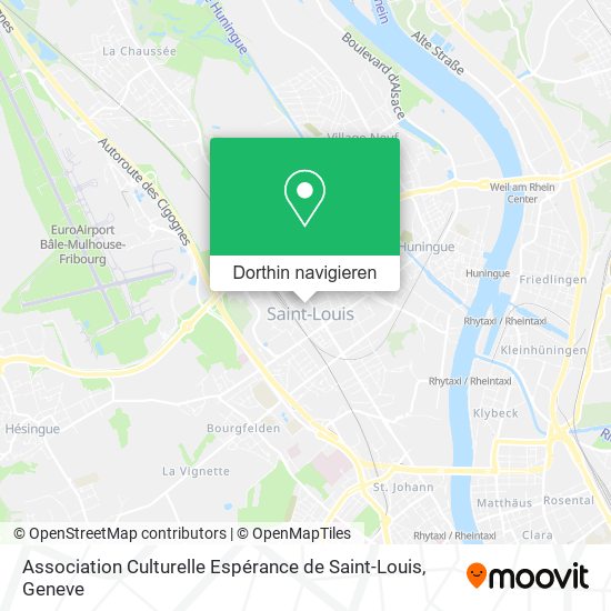 Association Culturelle Espérance de Saint-Louis Karte