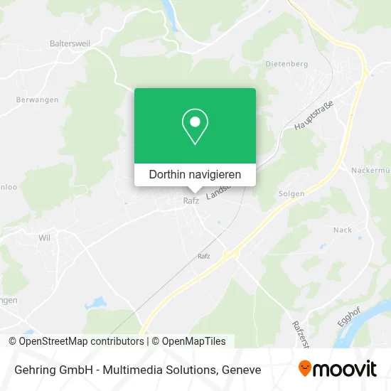 Gehring GmbH - Multimedia Solutions Karte