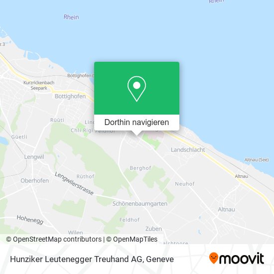 Hunziker Leutenegger Treuhand AG Karte