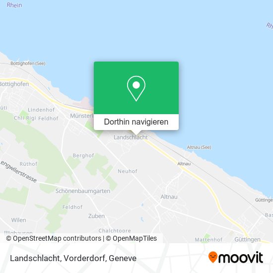 Landschlacht, Vorderdorf Karte