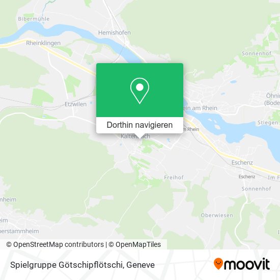 Spielgruppe Götschipflötschi Karte
