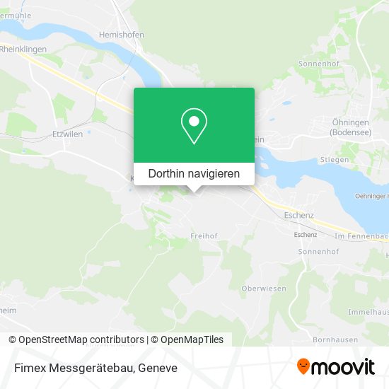Fimex Messgerätebau Karte