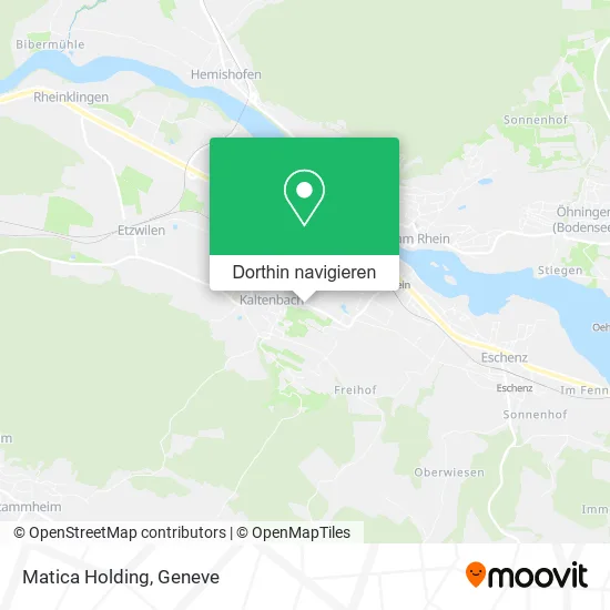 Matica Holding Karte