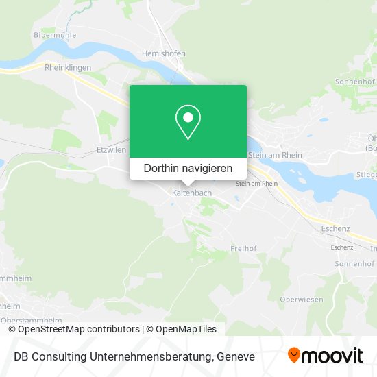 DB Consulting Unternehmensberatung Karte