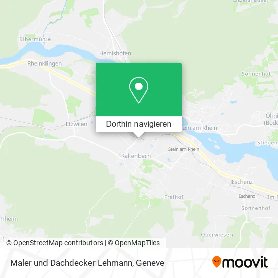 Maler und Dachdecker Lehmann Karte