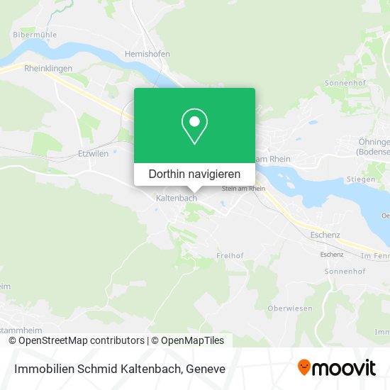 Immobilien Schmid Kaltenbach Karte