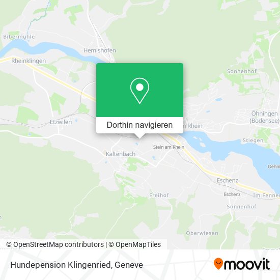 Hundepension Klingenried Karte