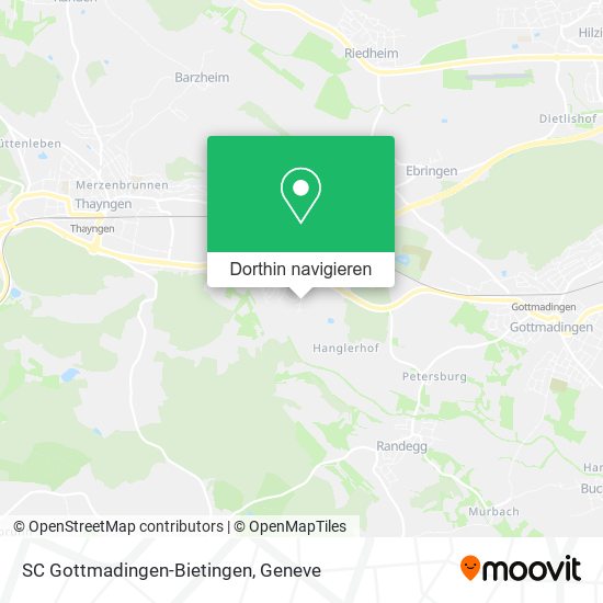 SC Gottmadingen-Bietingen Karte