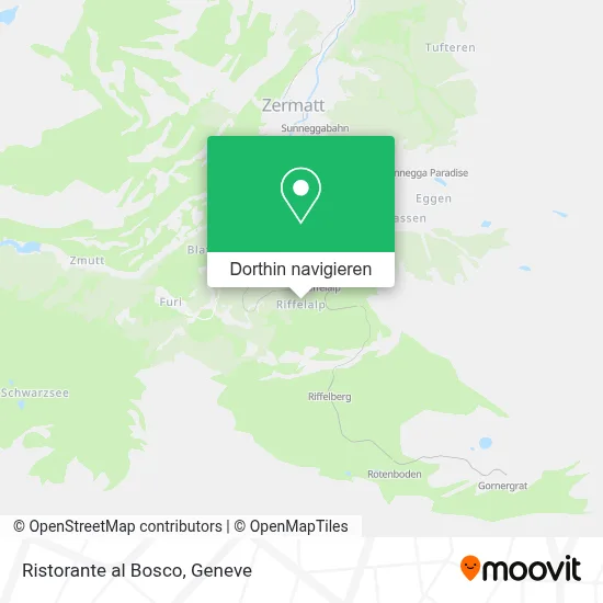 Ristorante al Bosco Karte