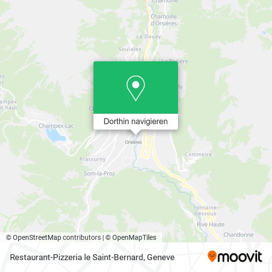 Restaurant-Pizzeria le Saint-Bernard Karte