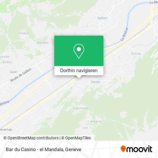 Bar du Casino - el Mandala Karte