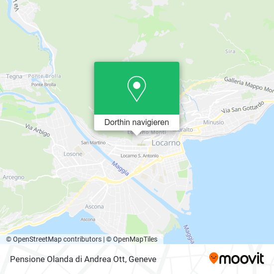 Pensione Olanda di Andrea Ott Karte