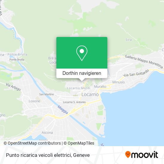 Punto ricarica veicoli elettrici Karte