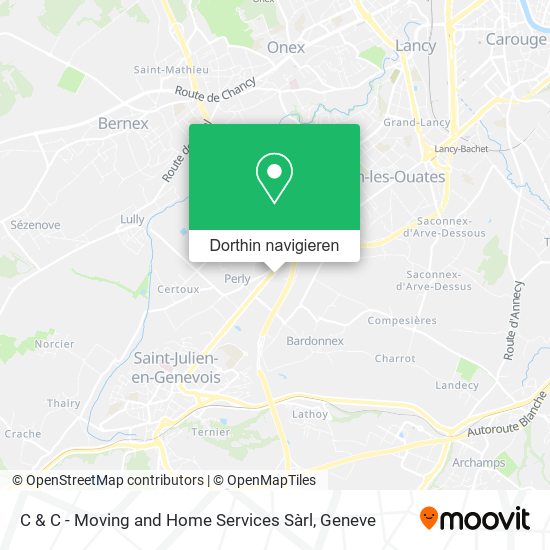 C & C - Moving and Home Services Sàrl Karte