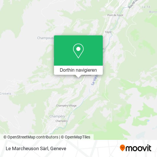 Le Marcheuson Sàrl Karte