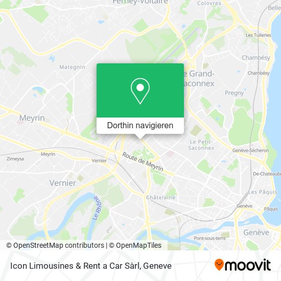 Icon Limousines & Rent a Car Sàrl Karte