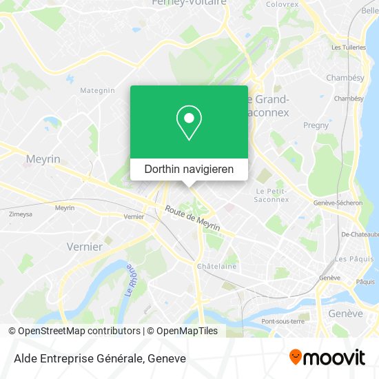 Alde Entreprise Générale Karte