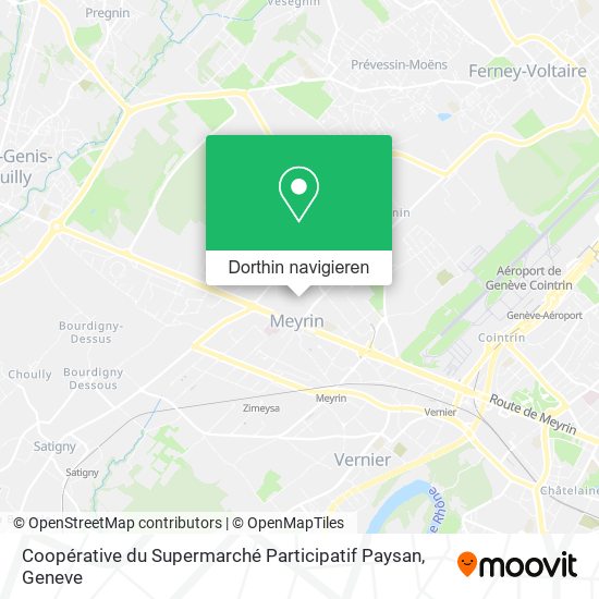 Coopérative du Supermarché Participatif Paysan Karte