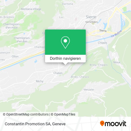 Constantin Promotion SA Karte
