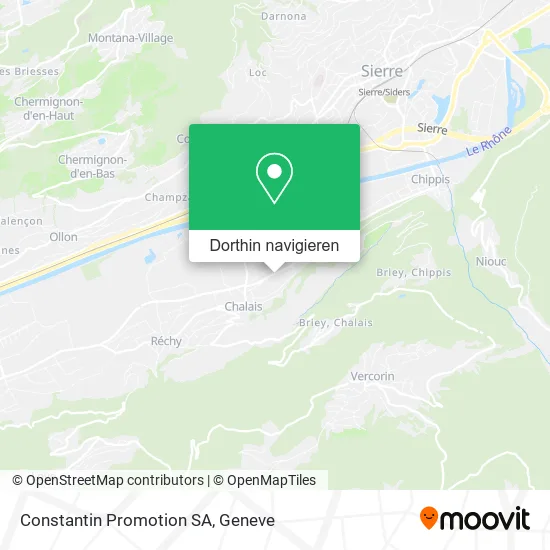 Constantin Promotion SA Karte