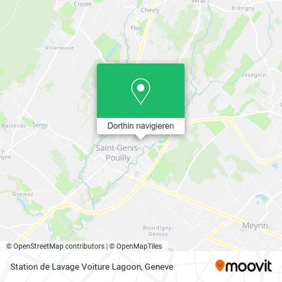 Station de Lavage Voiture Lagoon Karte
