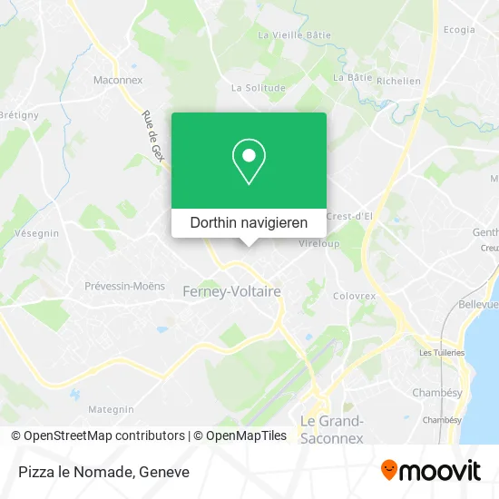 Pizza le Nomade Karte