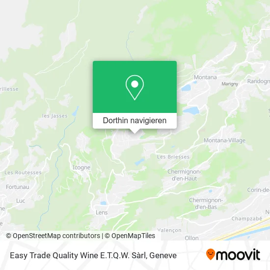Easy Trade Quality Wine E.T.Q.W. Sàrl Karte