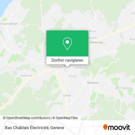 Bas Chablais Électricité Karte