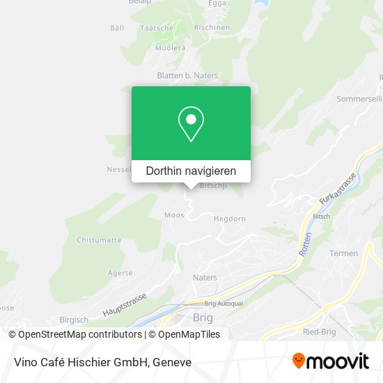 Vino Café Hischier GmbH Karte