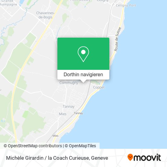 Michèle Girardin / la Coach Curieuse Karte