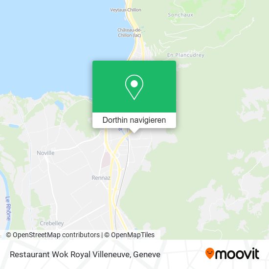 Restaurant Wok Royal Villeneuve Karte