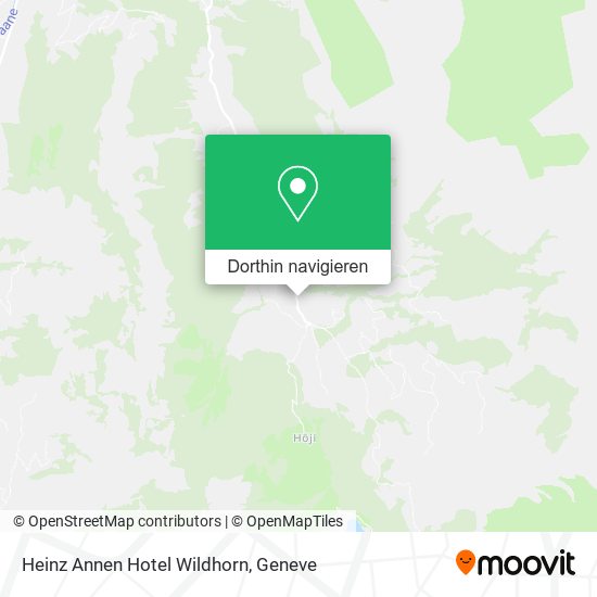Heinz Annen Hotel Wildhorn Karte